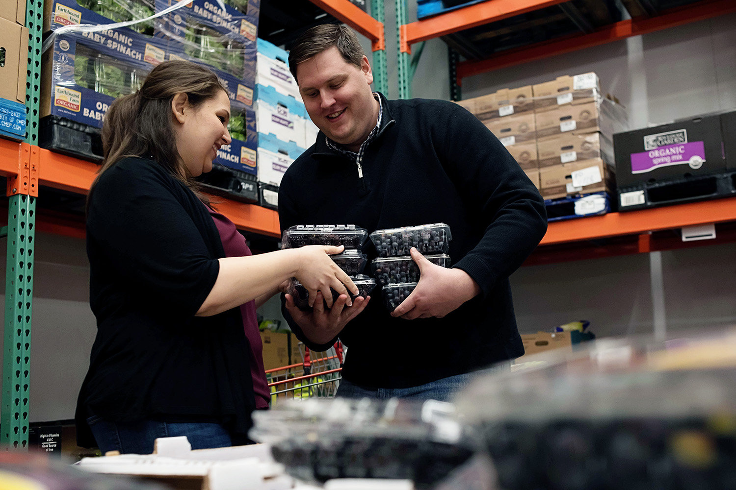 Costco engagement session in Minnesota