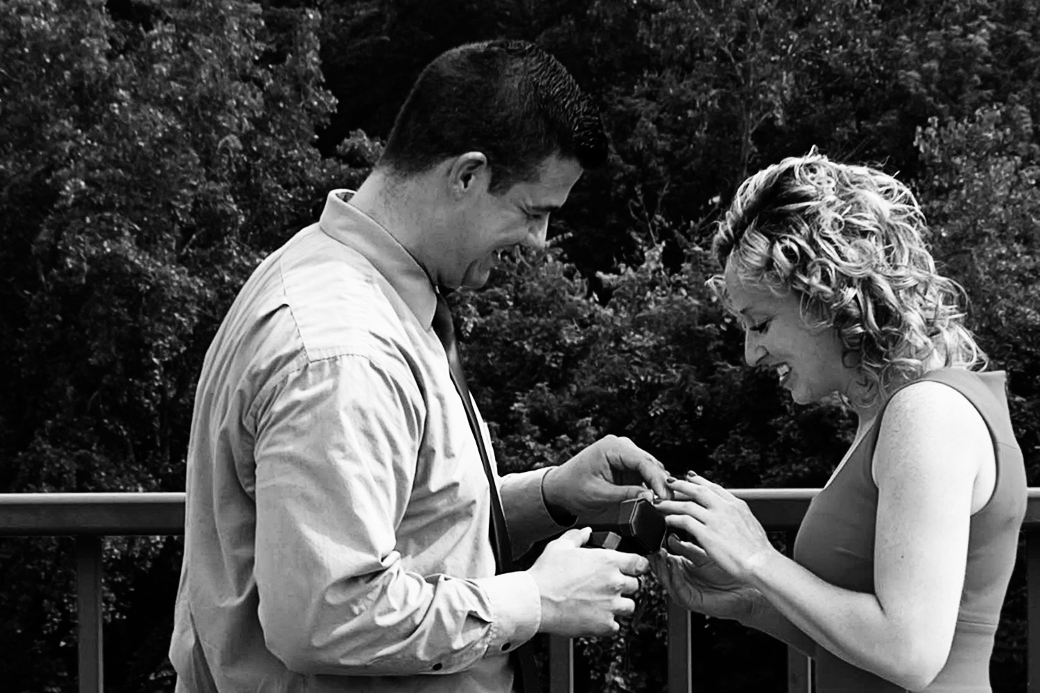 surprise proposal in Minneapolis