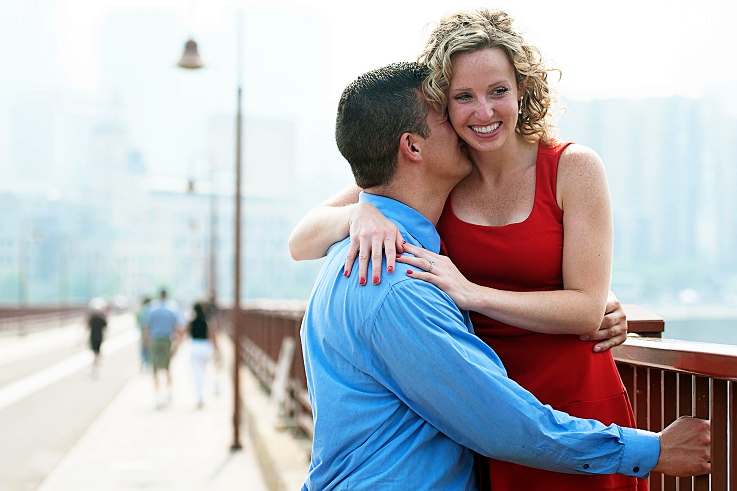 surprise proposal in Minneapolis