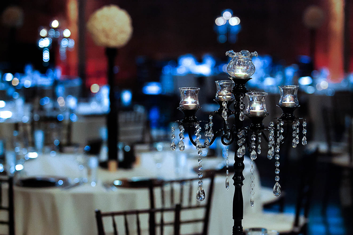 wedding reception at Aria