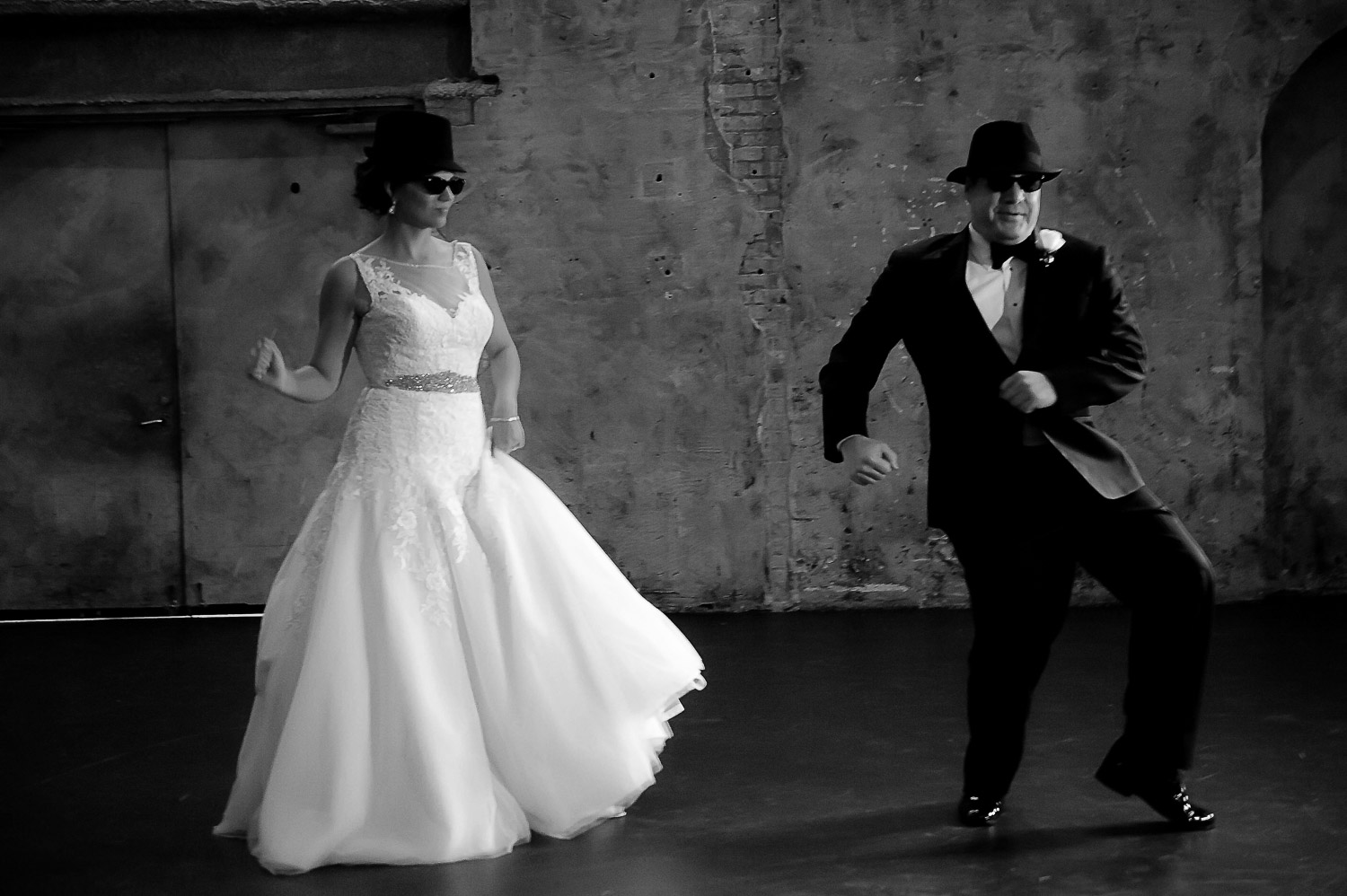 father daughter dance to the Blue's Brother song at Aria in Minneapolis