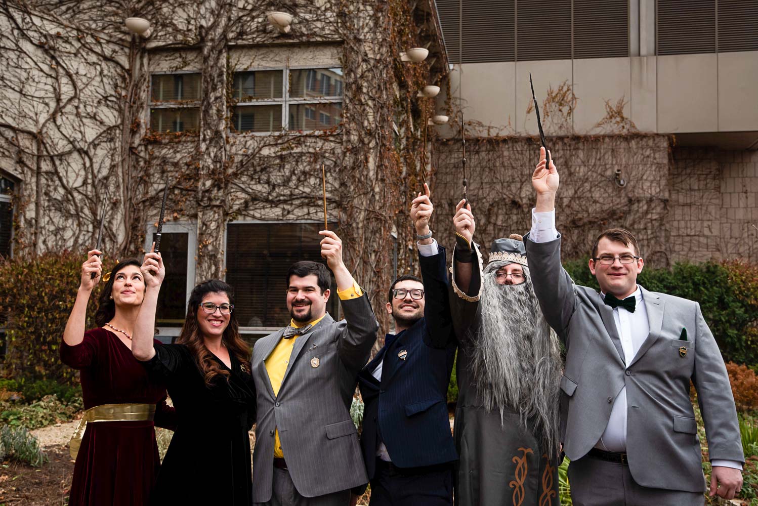 Harry Potter wedding in St Paul Minnesota