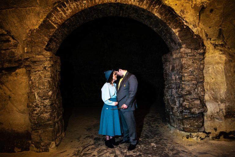 harry potter wedding at the Wabasha Caves in St paul