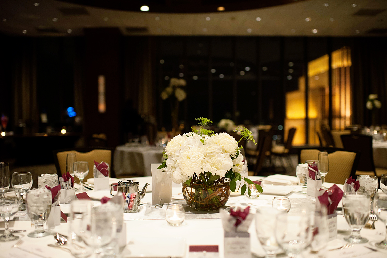 Wedding reception venue at Windows of Minnesota in Minneapolis
