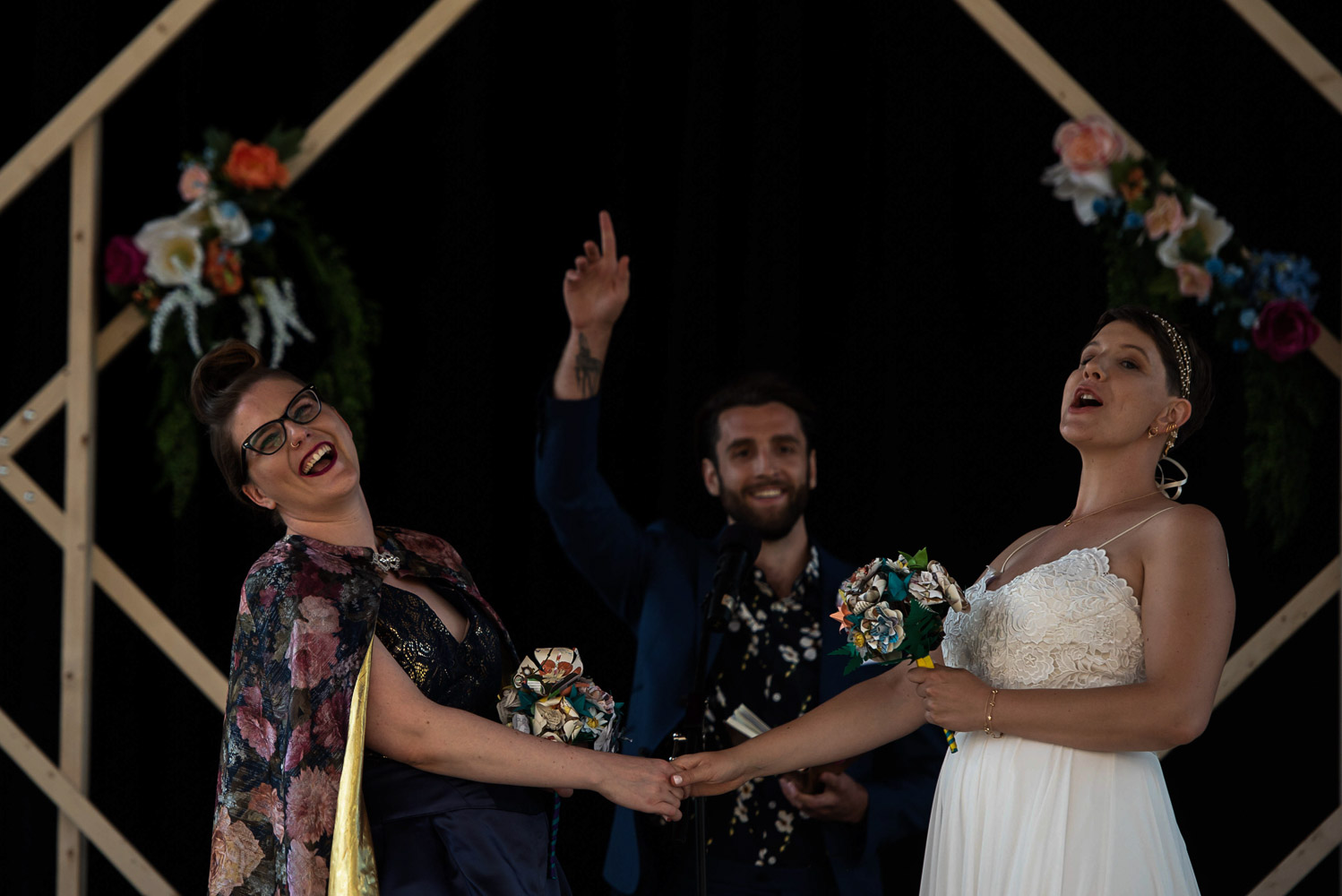 Same sex wedding at the Minnesota State fair