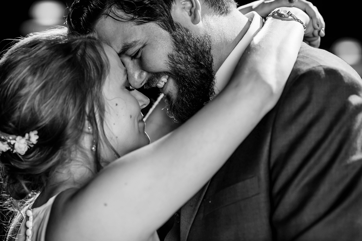 bride and groom during their first dance at Turtle's 1890 Event Centre