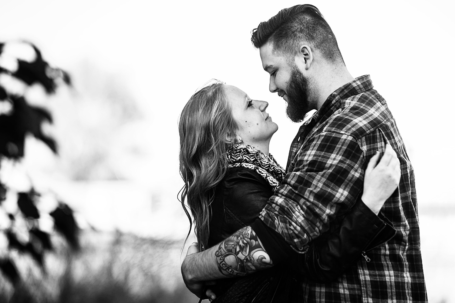 engagement session at Surly Brewing in Minneapolis