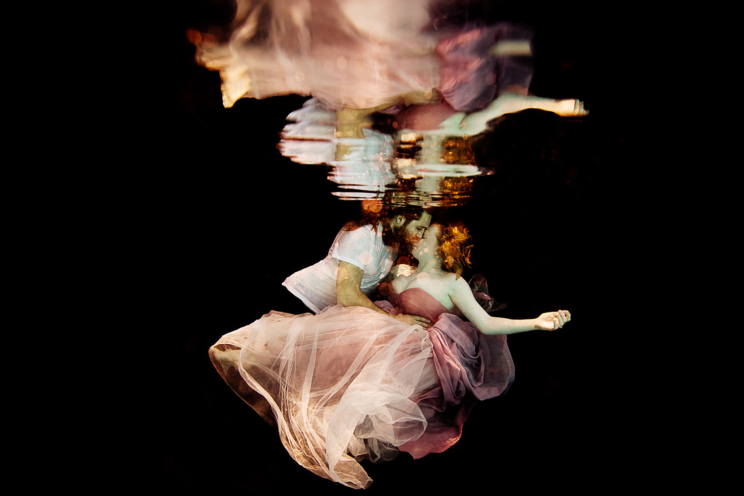 engagement session underwater