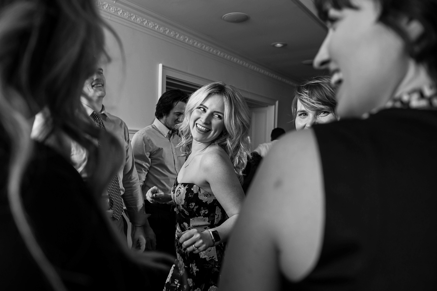 St Paul College Club wedding reception
