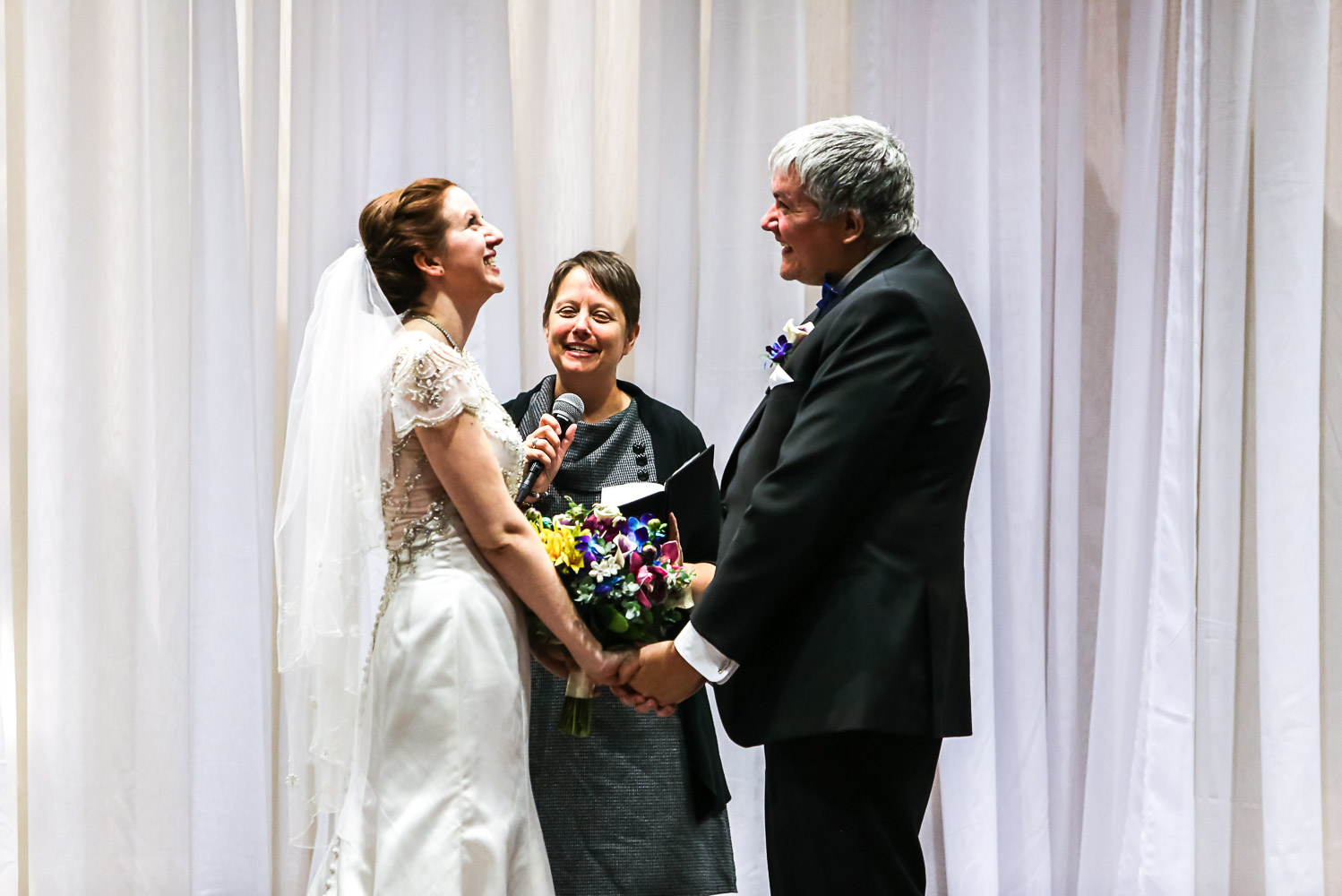 wedding ceremony at the Science Museum