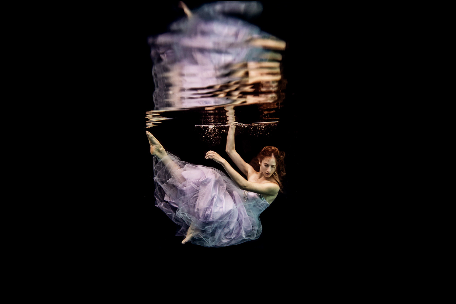girl in a purple dress in Minnesota